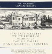 Ste Michelle_riesling late harvest 1985